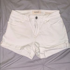 White Shorts